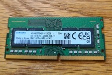 SAMSUNG 8GB, 1RX16,PC4-3200AA-SC0-11, M471A1G44AB0-CWE, LAPTOP RAM picture