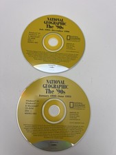 National Geographic The 90s Rare DVD ROM 1990-93-93-96 Windows-Macintosh RARE picture