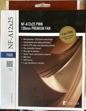 Noctua NF-A12x25 PWM 120mm Case Fan 4-Pin 2000RPM 60.1CFM 12V SSO2 picture