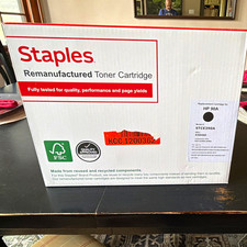 Staples Black Laser Toner Cartridge for HP 90A CE390A picture