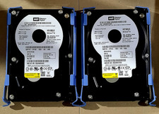 (2)Western Digital 160Gb HDD Model: WD1600JS-75NCB2 Both Tested and Work picture