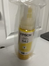 Epson Genuine 542 EcoTank Ink Bottles - 1 Yellow - exp: 11/2028 picture