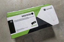 Genuine Lexmark 66S1X00 Black Extra High Yield Toner Cartridge - Open Box New picture