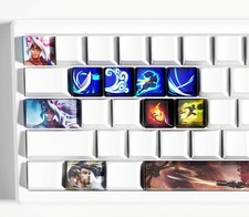 IYTYIR Yasuo Keycaps for League of Legends Gaming Skill OEM Profile for MX Me... picture