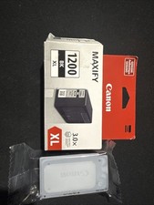 Genuine Canon PGI-1200XL Black Ink Cartridges Bag Open Box, Sealed Package picture