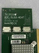 Supermicro AOC-SLG3-4E4T 4‑Port OCuLink NVMe U.2 PCI‑E Gen3 Expansion Card picture