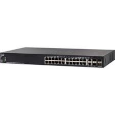 Cisco SG550X-24 24-Port Gigabit Stackable Managed Network Switch New picture