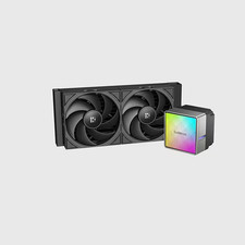SUDOKOO NEXAURA 240 Black Liquid AIO CPU Cooler ARGB diamond glow picture