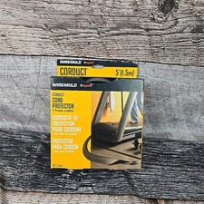 Legrand Wiremold Corduct 5 foot Gray Cord Protector Home Office Media Rooms picture