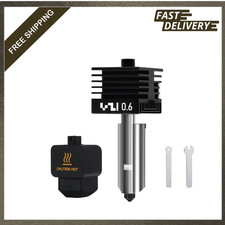 0.6mm Hardened Steel Hotend for Bambu Lab X2D P2S H2S H2D A1 Mini Removable picture