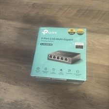 TP-Link TL-SG105S-M2, 5 Port Multi-Gigabit 2.5G Unmanaged 5 Port, 2.5G, Black picture