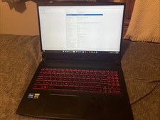 MSI KATANA GF66 Gaming RTX 3050, i5-11400H, 500GB SSD, 144hz, 8GB Ram, Charger picture