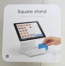 Square Stand for iPad Air POS with Lighting Connector - White picture