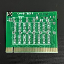 1pcs*  Brand New  PCI-E 16X 8X 4X PCI express Slot Tester Card for motherbaor picture