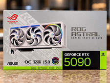 ASUS ROG Astral GeForce RTX 5090 White OC Edition 32GB GDDR7 Graphics Card picture