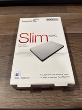 NEW / SEALED - Seagate Backup Plus Slim 500GB USB External Drive SRD00F1 picture