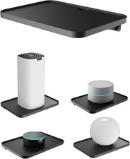 Soporte Universal De Pared Negro Para Enrutador Google WiFi Para El Hogar 1 Pza picture