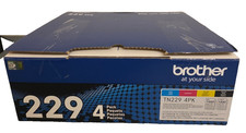 Brother TN229 4PK Black/Magenta/Cyan/Yellow Standard Yield Toner Cartridges picture