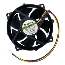 1PC CPU Round Cooling Fan 12V 7.0W 4-Pin KDE1209PTVX 90mm / 80mm x 25mm picture