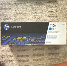 HP Genuine/Original 410A Cyan LaserJet Toner Cartridge CF411A M452 M477 picture