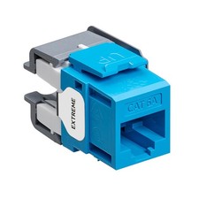 10pk Leviton 6110G-RL6 Cat 6A Connector Blue New In Package Lot of 10 picture