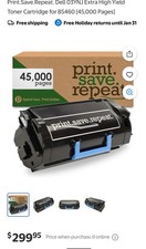 Print.Save.Repeat. Dell 03YNJ Toner Cartridge B5460, B5460dn [45K Pages] picture