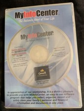 MY INFO CENTER the balance sheet of your life (CD-ROM) New Sealed picture