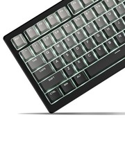 XVX Shine Through PBT Keycaps 60 75 100 OEM Profile Gradient Gray Custom picture