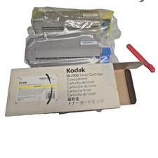 Lot 2 Kodak DL2100 Duplex Printer Toner Cartridge Yellow 8242323 Genuine OEM picture