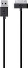 Belkin F8J043bt04-BLK Charging and Sync Cable, 30 Pin, 1.2 m, Black picture
