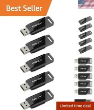 Versatile 5-Pack 64GB USB 3.2 Drives | Sliding Collar, Compatible with PC & Mac picture
