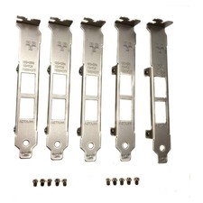 5x Generic Full Height Bracketst For Intel X540-T2 X550-T2 Network Card picture