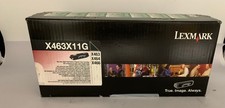 Genuine Lexmark X463X11G Toner Cartridge, Extra High Yield, Black, OEM-Worn Box picture