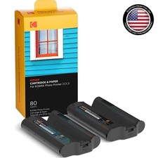 Kodak 80 Pack Photo Cartridge with D2T2 Tech - Long Lasting & Versatile Printing picture