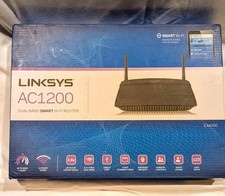 AC1200 Linksys Dual Band Wireless Router- Black. Smart WiFi. EA6100 picture