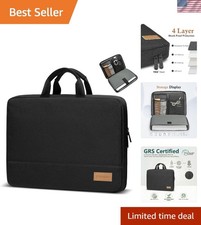Water-Resistant 17 Inch Laptop Sleeve Bag - Modern Style with 4-Layer Protection picture
