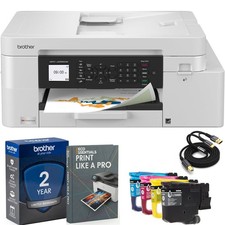 Brother INKvestment Wireless All-in-One Inkjet Printer + Print Like A Pro Bundle picture