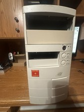 Vintage Baby AT Retro Pc Case With Pentium 233mmx Motherboard Read Description picture