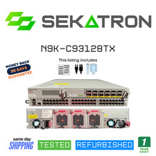 🔀 Cisco Nexus N9K-C9396TX • 48x10G + 12x40G • Dual PSU • NX-OS Tested ✅ picture