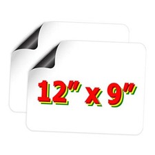 Blank Magnets for Cars (12 in x 9 in) - 2 Pack 12 in x 9 in (29.5cm x 23cm) picture