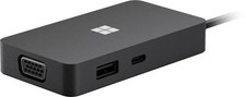 Genuine Microsoft USB-C Travel Hub With Passthrough Charging (1941) - Black - VG picture
