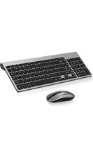 Seenda WGJP-031B Wireless Keyboard and Mouse Combo - Space Gray picture