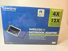 Linksys Wireless-N Notebook Adapter WPC300N Range 4X Speed 12X  *New* Sealed box picture
