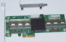 Intel Expander for HDD SSD RES2SV240 PCIe x8 6G SAS SATA 24 Port E91267-203 picture