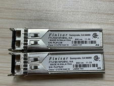 2PCS Finisar NetApp SFP 1000Base-SX 2GB Transceiver FTLF8519P2BNL- NA CA 94089 picture