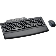 Kensington K72403USA Pro Fit Wireless Comfort RF USB Keyboard Mouse Combo Black picture