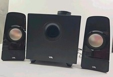 Cyber Acoustics CA-3350 3 Piece Powered Speaker System Speakers With Subwoofer picture