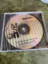 Microsoft Network Early Release CD-ROM Vintage 1996 picture