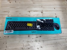 Logitech MK120 Wired Keyboard and Mouse Combo USB Plug & Play Black picture
