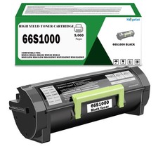 ** NEW Lexmark Toner | 66S1000 / 66S1H00 | Black | Standard | Compatible | 1-Pak picture